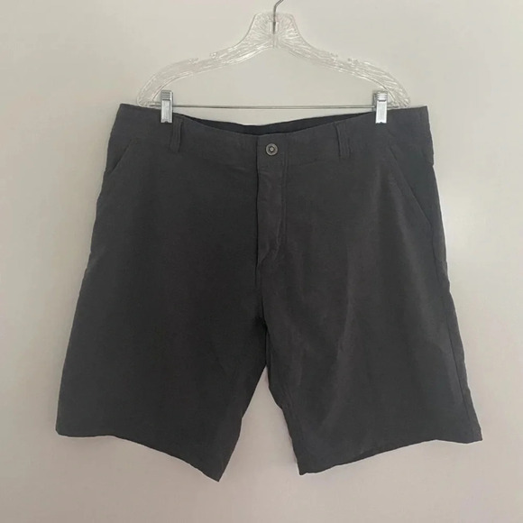 Kuhl Solid Gray Outdoor Hiking Vortex Cargo Shorts Men’s Size 40 (397)‎ - Picture 1 of 5
